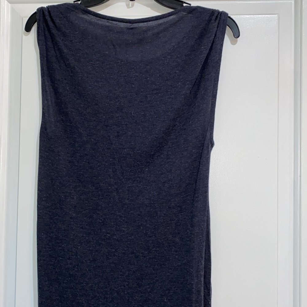 All saints dark grey knotted dress - Picture 7 of 9